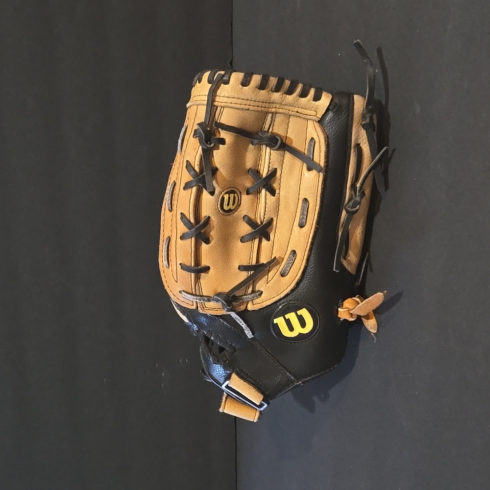 WILSON A0360 ES14 SPLIT HINGE BASEBALL GLOVE MITT 14" LH